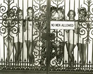 Restriction: No men allowed -
