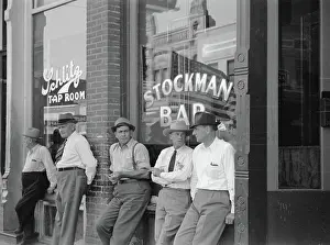 Stockmen: Men - Bar - Portrait - Montana