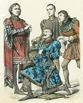 Doublet: Men of Bourgogne circa 1450