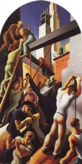 Benton: Men Building