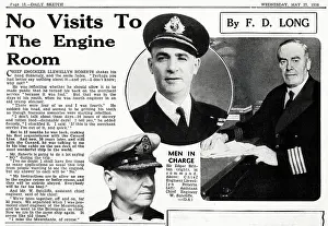 Cunard: Three men in charge of the Queen Mary