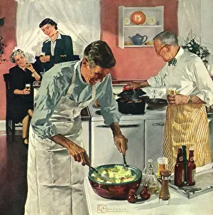 Aprons: Men Cooking