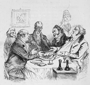 Dine: MEN DINE ON CAPONS 1840