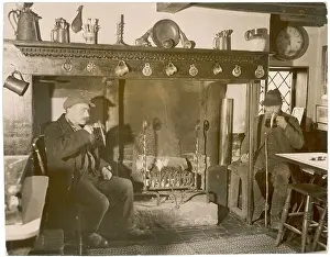 Grate: TWO MEN DRINKING 1935