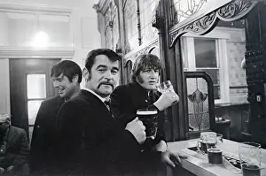 Pints: Men drinking pints, Birch Villa pub, Rusholme