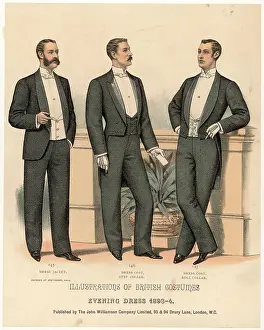 Muttonchop: Men Evening Dress 1893