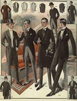 Woolens: Men in evening wear from the 1920s