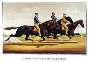 Dexter: Three Men Horse Racing