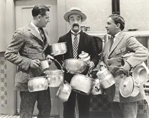 Salesmen: Men with lots of pots