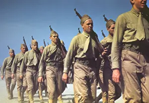 Parris: Men - marines - military - WWII