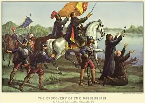 Rejoicing: Men Find Mississippi River