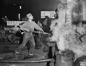 Tinplate: Men - Occupations - Factory - Manufacturing