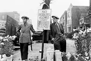Florist: Men - peddlers - occupations - Chicago