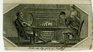 1825: Two men playing chess