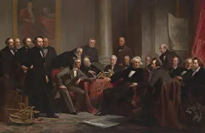 Ericsson: MEN OF PROGRESS, by Christian Schussele, 1862