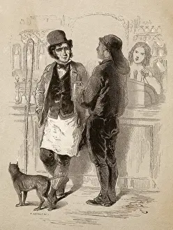 Barmaid: TWO MEN IN A PUB 1848
