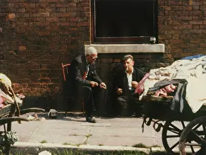 Junk: Two men with rag and bone carts