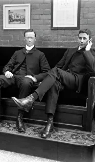 Offerton: Two men on a seat