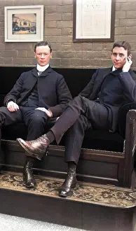 Battersby: Two men on a seat