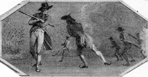 Breeches: Men skating