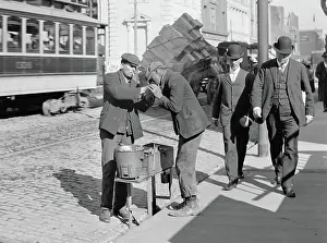 Peanut: Men - Smoking - Cigarette - Occupations