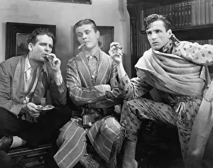 Slumber: Three men smoking cigars