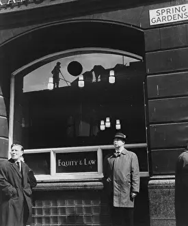 Equity: Two men in Spring Gardens, Manchester