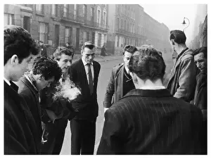 Southam: MEN STANDING AROUND