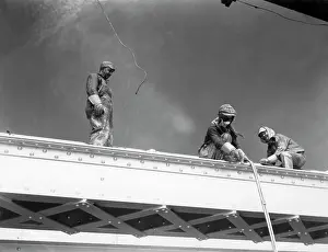 Triborough: Three Men Steel Workers On Triborough