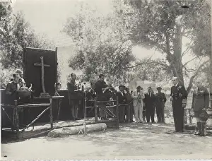 Dais: Men taking part in a scouting event, Greece