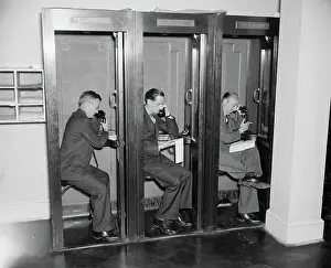 Booths: Men - Telephone - Booths Communication