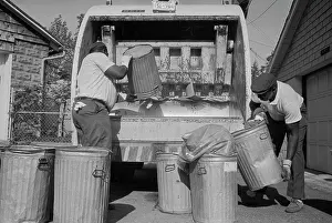 Sanitation: Men - workers - occupations - sanitation - garbage