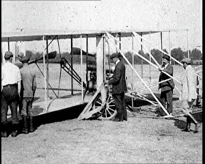 Kitty: Men Working To Raise An Early Wright Brothers