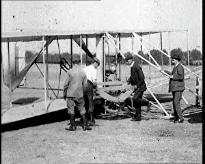 Kitty: Men Working To Raise An Early Wright Brothers
