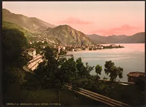 Como: Menaggio, general view, Lake Como, Italy