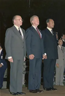 Menahem: Menahem Begin Jimmy Carter and Anwar Sadat ?