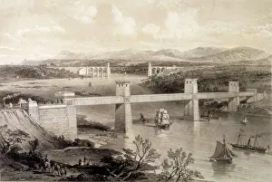 Telford: MENAI/HAWKINS/LITHOGRAPH