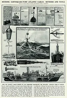 Seismic: Mending Atlantic cables by G. H. Davis