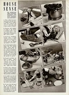 Reused: Mending household items 1944