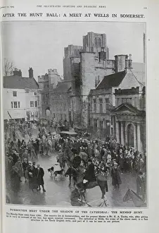 Foxhounds: Mendip Hunt Meet