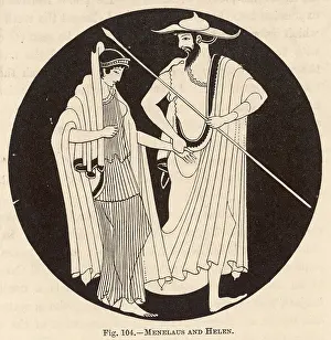 Menelaus: Menelaus - Helen (Vase)