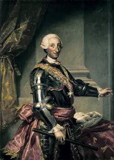 Neoclassicist: MENGS, Anton Raphael (1728-1779). Portrait of