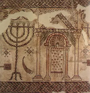 Hannukkah: Menorah Mosaic