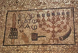 Hannukkah: Menorah Mosaic