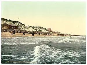 Sylt: Men's bathing place, Westerland, Sylt, Schleswig-Holstein, G