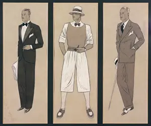 Loafers: Mens Clothing 1920s