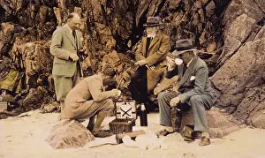 Picnics: MEN'S PICNIC ON SHORE