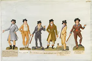 Cardboard: Six Men's Suits