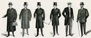 Overcoats: Men's wear 1901