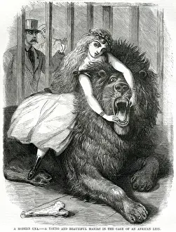 Unharmed: MENTAL PATIENT AND LION